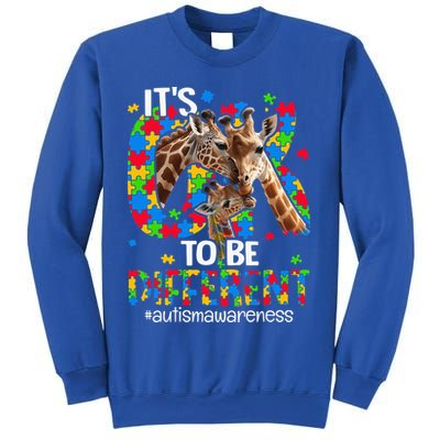 Autism Awareness Teacher Its Ok To Be Different Sweatshirt