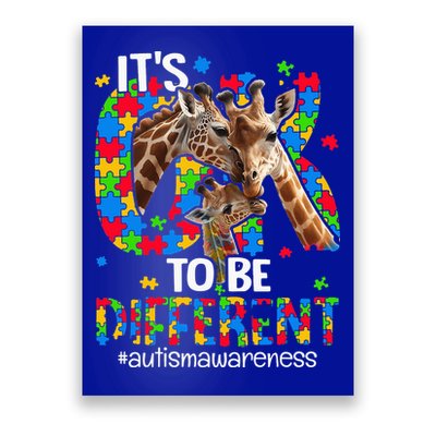 Autism Awareness Teacher Its Ok To Be Different Poster