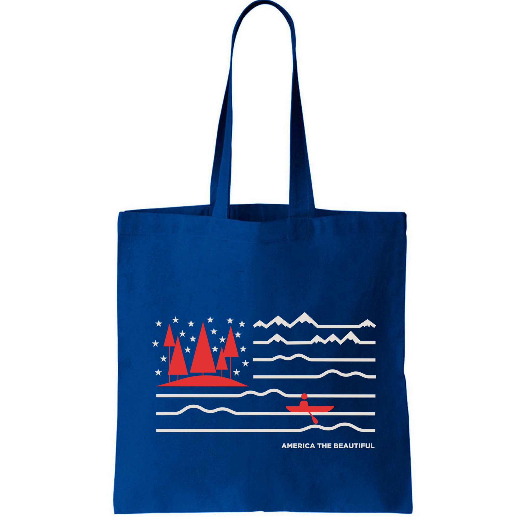 Americana America The Beautiful Sailing Ship Gift Bag