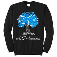 ALS Awareness Tree With Butterflies Support Sweatshirt