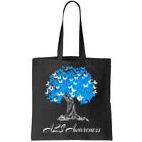 ALS Awareness Tree With Butterflies Support Bag