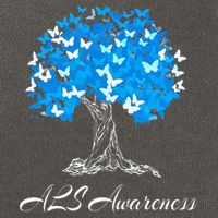 ALS Awareness Tree With Butterflies Support Cotton Canvas Backpack