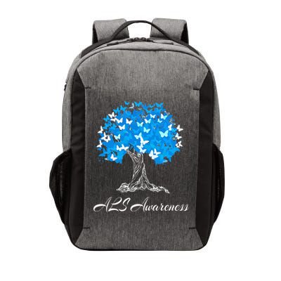 ALS Awareness Tree With Butterflies Support Vector Backpack