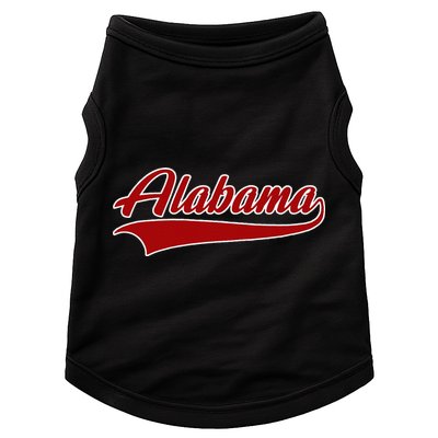 Alabama AL Throwback Doggie Tank