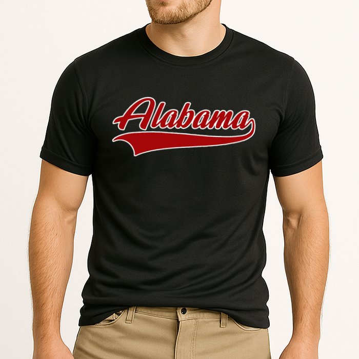 Alabama AL Throwback Cooling Performance Crew T-Shirt