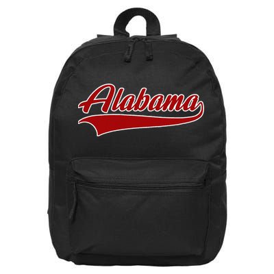Alabama AL Throwback 16 in Basic Backpack
