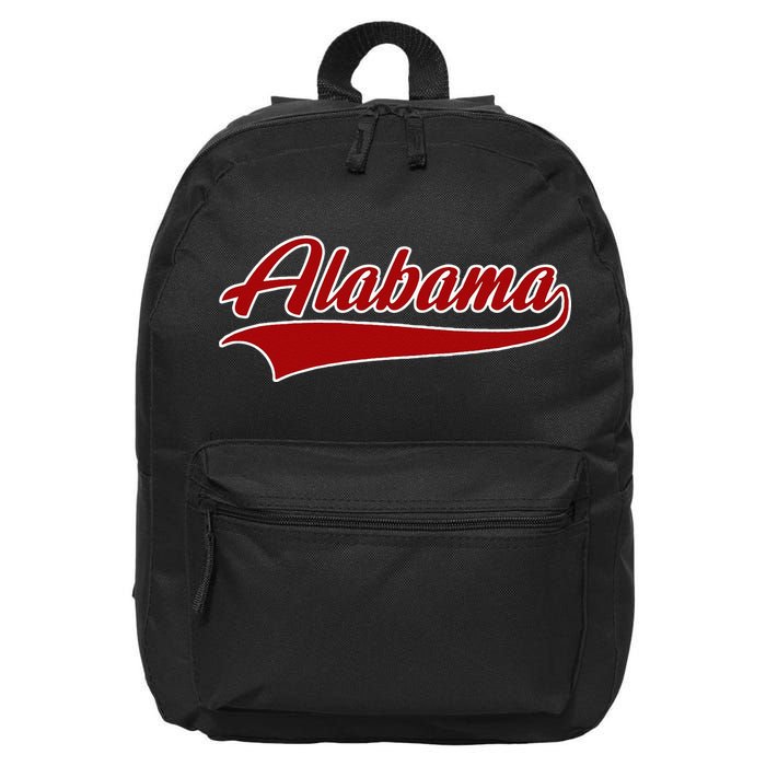 Alabama AL Throwback 16 in Basic Backpack