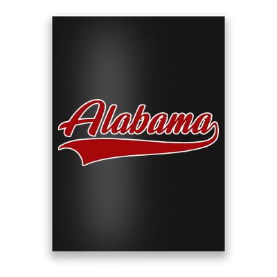 Alabama AL Throwback Poster