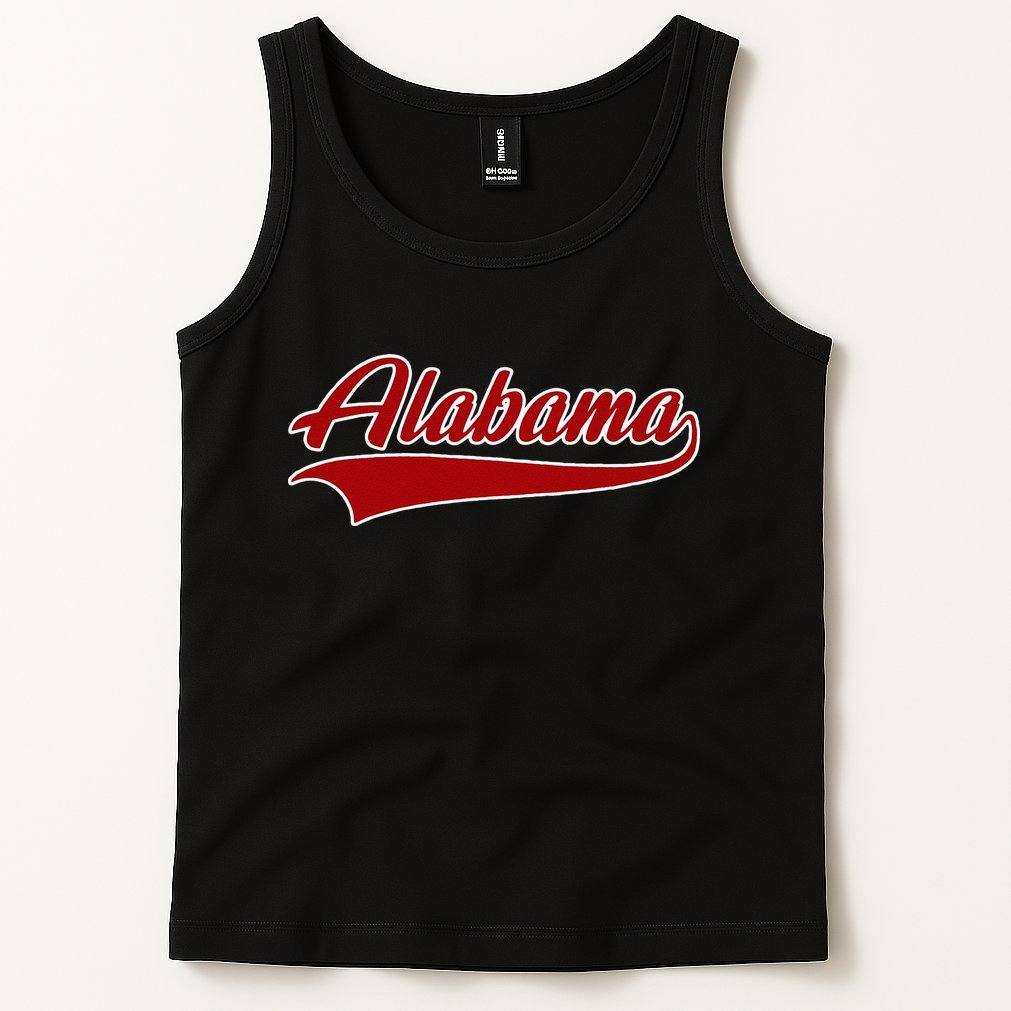 Alabama AL Throwback Tank Top