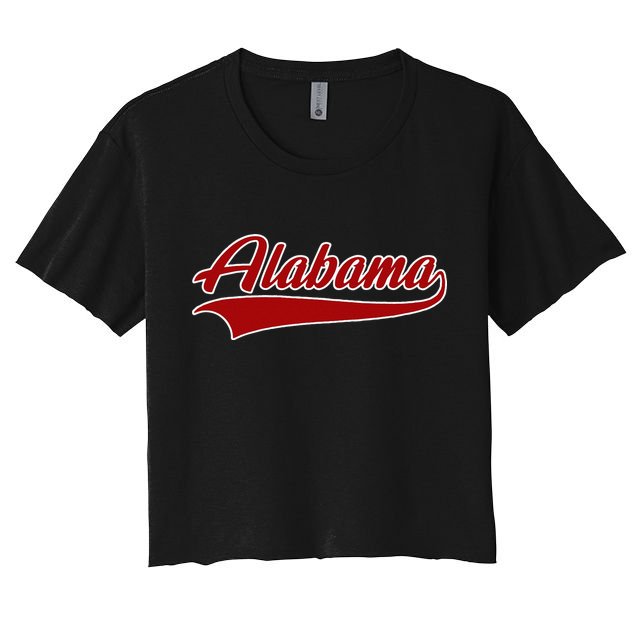 Alabama AL Throwback Crop Top