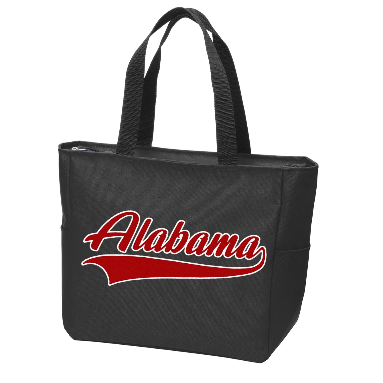 Alabama AL Throwback Zip Tote Bag