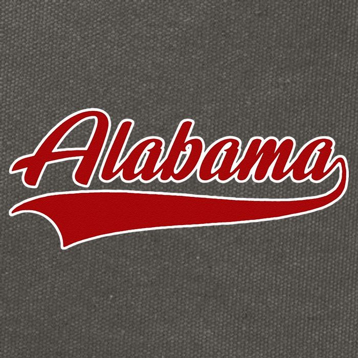 Alabama AL Throwback Cotton Canvas Backpack