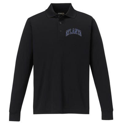 Atlanta Performance Long Sleeve Polo