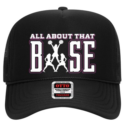 All About That Base Cheerleading Gift Cheer Gift Cheer Gift Trucker Hat