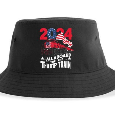 All Aboard The Trump Train Sustainable Bucket Hat