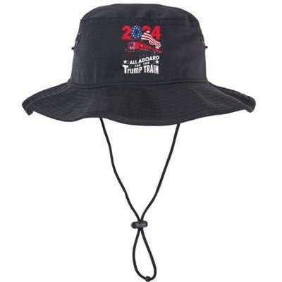 All Aboard The Trump Train Legacy Cool Fit Booney Bucket Hat