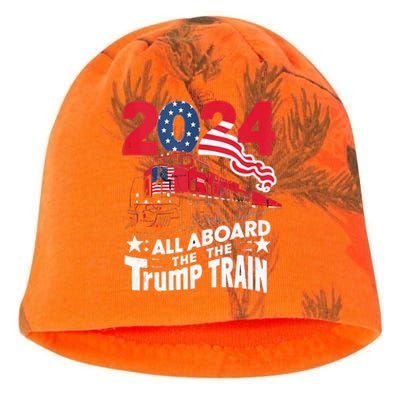 All Aboard The Trump Train Kati - Camo Knit Beanie