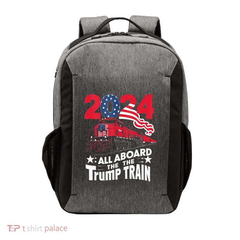 All Aboard The Trump Train Vector Backpack
