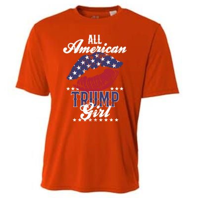 All American Trump Usa Vote 2024 Gift Cooling Performance Crew T-Shirt