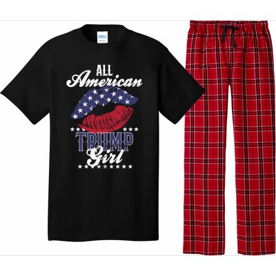 All American Trump Usa Vote 2024 Gift Pajama Set