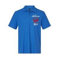 All American Trump Usa Vote 2024 Gift Softstyle Adult Sport Polo