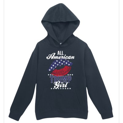 All American Trump Usa Vote 2024 Gift Urban Pullover Hoodie