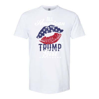 All American Trump Usa Vote 2024 Gift Softstyle CVC T-Shirt