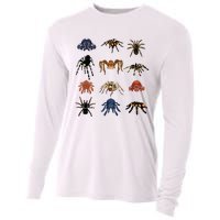 Animal Arachnid Tarantula Arthropod Halloween Gift Spider Cooling Performance Long Sleeve Crew