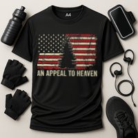 An Appeal To Heaven Usa Revolution Pine Tree American Flag Cooling Performance Crew T-Shirt
