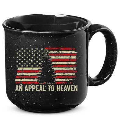 An Appeal To Heaven Usa Revolution Pine Tree American Flag 15oz Campfire Ceramic Mug