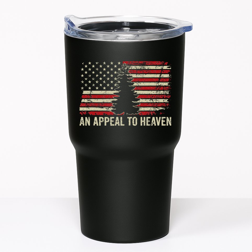 An Appeal To Heaven Usa Revolution Pine Tree American Flag Tumbler