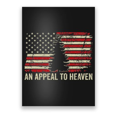 An Appeal To Heaven Usa Revolution Pine Tree American Flag Poster