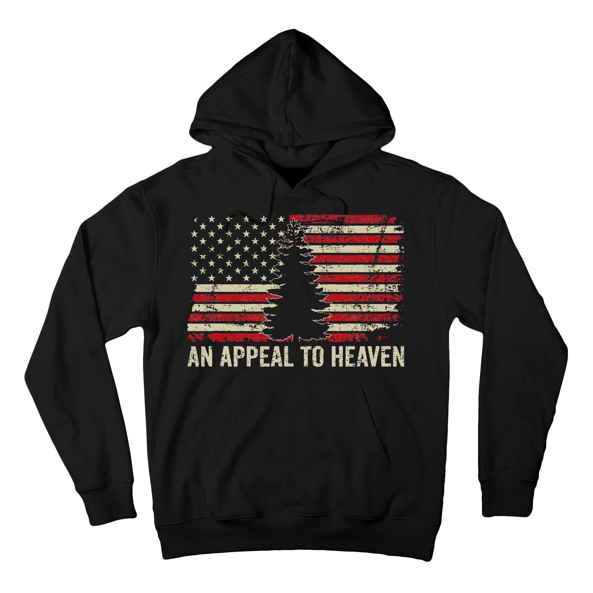 An Appeal To Heaven Usa Revolution Pine Tree American Flag Tall Hoodie