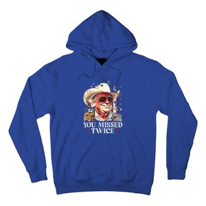 Assassination Attempt Trump 2024 You Missed Twice Hoodie