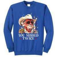 Assassination Attempt Trump 2024 You Missed Twice Sweatshirt