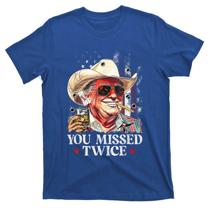 Assassination Attempt Trump 2024 You Missed Twice T-Shirt