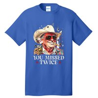 Assassination Attempt Trump 2024 You Missed Twice Tall T-Shirt