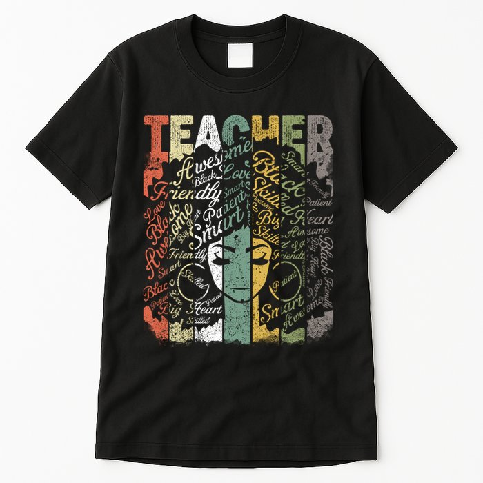 African American Teacher Hair Afro African American Teachers Tall T-Shirt