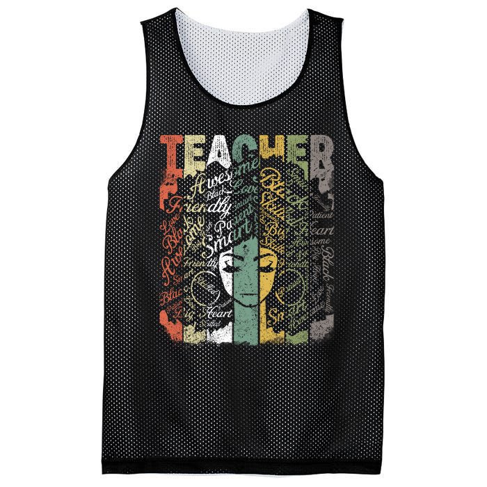 African American Teacher Hair Afro African American Teachers Mesh Reversible Basketball Jersey Tank