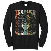 African American Teacher Hair Afro African American Teachers Tall Sweatshirt