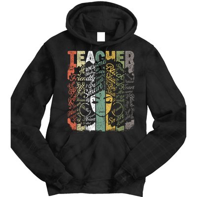 African American Teacher Hair Afro African American Teachers Tie Dye Hoodie