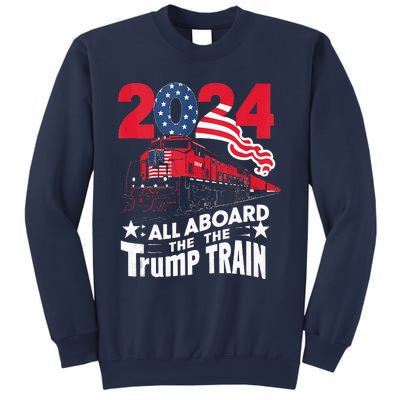 All Aboard The Trump Train Sweatshirt