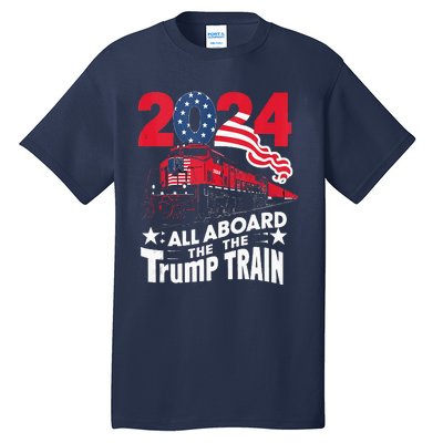 All Aboard The Trump Train Tall T-Shirt