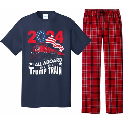 All Aboard The Trump Train Pajama Set