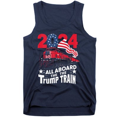 All Aboard The Trump Train Tank Top