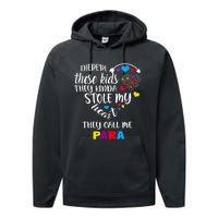 Autism Awareness There’Re They Call Me Para Performance Fleece Hoodie