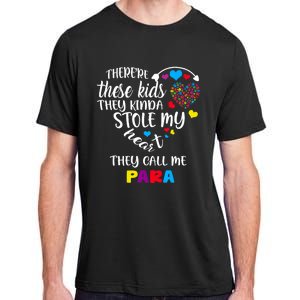 Autism Awareness There’Re They Call Me Para Adult ChromaSoft Performance T-Shirt