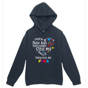 Autism Awareness There’Re They Call Me Para Urban Pullover Hoodie