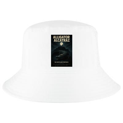 Alligator Alcatraz The Reptilian Fortress Movie Poster Cool Comfort Performance Bucket Hat