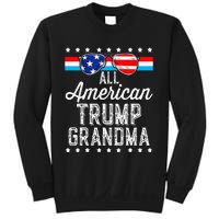 All American Trump Grandma American Flag Sunglasses Trump Sweatshirt